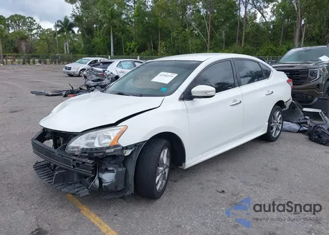 2015 Nissan Sentra Fe+ S/S/Sl/Sr/Sv из США, поврежденный, VIN 3N1AB7AP9FY237882